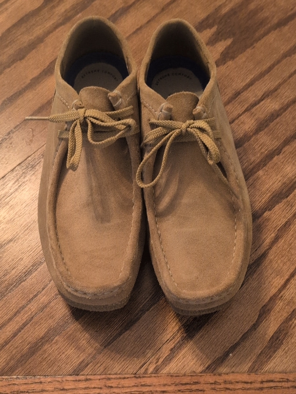 Clarks Suede Wallabees